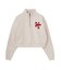 SAGARA PATCH HALF ZIP TOP