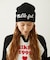 REVERSIBLE ICING KNIT CAP