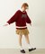CRICKET KNIT PATCH TOP