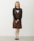 V-NECK LACE DRESS