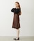 V-NECK LACE DRESS