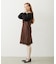 V-NECK LACE DRESS
