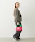 CHERRY QUILTED FUR HANDLE BAG