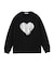 HEART FOIL PRINT L/S TEE