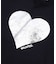 HEART FOIL PRINT L/S TEE