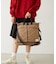 CHERRY QUILTED HELMET BAG
