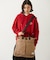 CHERRY QUILTED HELMET BAG