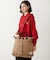 CHERRY QUILTED HELMET BAG