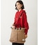 CHERRY QUILTED HELMET BAG