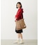 CHERRY QUILTED HELMET BAG