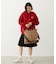 CHERRY QUILTED HELMET BAG