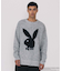 PLAYBOY x SILAS DISTRESSED SWEATER