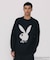 PLAYBOY x SILAS DISTRESSED SWEATER