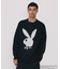 PLAYBOY x SILAS DISTRESSED SWEATER