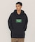 GRID LOGO WIDE HOODIE