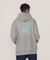 GRID LOGO WIDE HOODIE