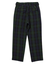 PLAID TUCK PANTS