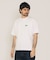 SCRIPT WIDE S/S TEE