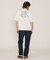 SCRIPT WIDE S/S TEE