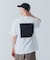 SQUARE LOGO PRINT S/S TEE