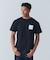 SQUARE LOGO PRINT S/S TEE