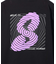 SPIRAL S PRINT L/S TEE