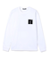 SPUTTERING SQUARE LOGO PRINT L/S TEE