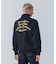 SCRIPT HALF ZIP SWEATSHIRT