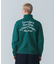 SCRIPT HALF ZIP SWEATSHIRT