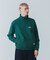 SCRIPT HALF ZIP SWEATSHIRT