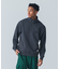 SCRIPT HALF ZIP SWEATSHIRT