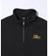 SCRIPT HALF ZIP SWEATSHIRT