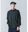 L/S MOCK NECK POCKET TEE