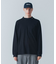 L/S MOCK NECK POCKET TEE