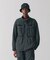 GARMENT DYED PUFFER MILITARY JACKET