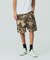 UNEVEN DYED SHORTS
