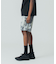 UNEVEN DYED SHORTS