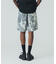 UNEVEN DYED SHORTS