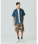 UNEVEN DYED SHORTS