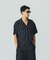 BARBED WIRE S/S OPEN COLLAR SHIRT