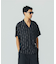 BARBED WIRE S/S OPEN COLLAR SHIRT