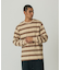 STRIPE L/S TEE