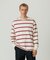 STRIPE L/S TEE