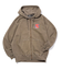 STICKER BOMB ZIP HOODIE