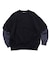 LAYERED SLEEVE CREW NECK