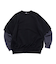 LAYERED SLEEVE CREW NECK