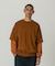LAYERED SLEEVE CREW NECK