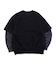 LAYERED SLEEVE CREW NECK
