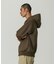 ELBOW PATCH ZIP OPEN SWEATSHIRT