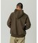 ELBOW PATCH ZIP OPEN SWEATSHIRT